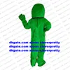 Costume de mascotte d'alligator Crocodile vert, tenue de personnage de dessin animé pour adulte, distribution de dépliants, circulaire circulaire zx639