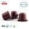 Outils à thé 3pcs / pack Capsule de café Nespresso Capsules réutilisables rechargeables Filtre en plastique pour ligne originale Nespressos Machine Drinkware C1110