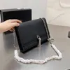 어깨 가방 디자이너 가죽 골든 체인 월렛 품질 여성 기질을위한 Tassel Crossbody 클래식 유명 브랜드 쇼핑 지갑 221110