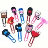 1st Style PVC Bookmarks's Uniform Sid Holder Paper Clip Shooloffice Supplies Student Stationery Acessories Gift