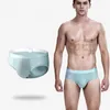 Underpants 7pcs Men Briefs Summer Hollow Out Mesh Sexy Borda respirável de roupas íntimas