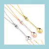 Hangende kettingen hanglagers kettingen hangers sieraden drop levering 2021 charme klein met kroon ketting creatieve mini long link lepel otvii