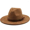 Berets Fedora Hat для женщин натуральная панама с мягкой формой замша джаз Мужчины Лето Брим Брим Бич Солнца Шляпы УФ -защиты