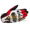 ST49 – gants de moto et Scooter en cuir pour écran tactile, Protection respirante, pour course, Motocross, gants de printemps et d'automne pour hommes