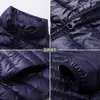 Men's Down Parkas Fall Winter Ultra Light 90% White Duck Remove Hooded Man Coat Jaqueta Masculino Chaqueta Hombre Puffer Thin Men Jacket 221110