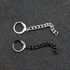 Brincos de backs boho corrente dourada longa para mulheres tragus piercing falsa breachring gota tassel jóias masculinas