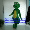 Costume de mascotte de crapaud de grenouille verte, Bufonid, ouaouaron, personnage de dessin animé pour adulte, vêtements de promenade sans véhicule, zx682