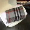 Sciarpa Nuova sciarpe a quadri invernale Cashmere Wool Joker Coppia Thermal Parents Gifts Wholesale Wholesale Scarve