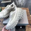 Försvarare sneakers op14 däckskor sneaker mesh sko gummi pappa chunky casual mode beige designer kvinnor män storlek 35-45