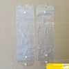 Sacchetti di pacchetti di plastica in PVC sacchetti di imballaggio con pothhook 26 pollici per l'imballaggio di trama umana Chiusura del pulsante