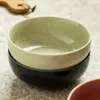 Tigelas wshyufei 7 polegadas com cor de cerâmica com salada de cor de cor de cor de uma sopa de macarrão doméstico pode ser usado no microondas forno