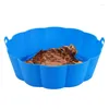 Bakningsverktyg Silikon ￅteranv￤ndbar bricka Easy Cleaning Basket With Hantab Mat Safe S ugntillbeh￶r f￶r k￶k