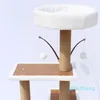 Scratchers Pet Cat Tree House Condo Multi-Level Cat Toys Griffoir pour bois