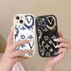 Designers Pattern Phone Cases Exquisite Letters Flowers Case L Fashion Leather Phonecase Shockproof Cover For IPhone 13 Pro Max 12 11 Top
