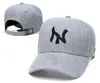 Bonés de designer chapéus de sol masculinos femininos balde chapéu de inverno gorros femininos gorro para homens luxos boné de beisebol com letra NY H5