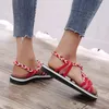 Sandals 2022 Summer Large Round Head Flat Heel Hollowed Out Cloth Back Casual Barefoot Low Fashion