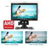 AHD 1080p 7 tum IPS -skärmbil Video Monitor Kamera CCTV -övervakningsparkeringssystem med cigarettändare strömförsörjning