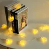 Stringhe 3M 20 LED Conchiglia Oceano Conchiglia Luci a corda Decorazione natalizia Fata alimentata a batteria per l'albero di Natale della festa nuziale