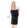 Support de poignet 1 pièces attelle réglable Compression équipement de sport stabilisateur ajusté pour l'arthrite tendinite soulagement de la douleur