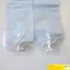 Sacos de embalagem de plástico PVC Sacos de embalagem com Pothhook 26 polegadas para tramas de embalagem Extensões humanas Fecho de botão