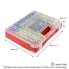 Grote vergrendelbox Toolboxen Verpakking Batterij Opslag Flessen Grade Plastic Grote capaciteit zonder batterijen Contaiers