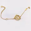 Designer Gold Bracelet Necklaces Set Fashion Letter Hoop Earrings Golden Bracelets For Women Mens Couple Necklace Woman Jewelry Luxury Classic Necklaces 2211113D