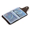 Card Holders Genuine Leather Function 26 Bits Case Business Holder Men Women Credit Passport Bag ID Wallet