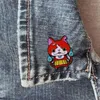 Broszki gra manga anime yokai oglądaj Jibanyan Enamel Pin kreskówkowy broszka do dekoracji torby