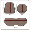 Housses de siège de voiture 3 couleurs, oreiller lombaire, ceinture de cou, volant, accessoires universels T221110