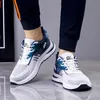 Running schoenen voor man zwart wit ademende gebreide jogging comfortabele klassieke mannen trainers sportschoen sneakers 40-44