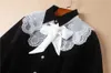 Платья Французская ретро-звезда такая же рубашка-юбка осень-зима в стиле «Маленькая богиня ароматов» элитное платье средней длины