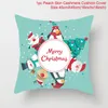 Caso da casa de travesseiro Decoração de casa Feliz Natal Rena Prinha Polyester Prophcase Cushion Cushion Ano Gifts FUNA DE ALMOHADA