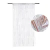 Curtain 100x200cm Shiny Tassel Line Living Room Curtains String Door Divider Drape Decor Valance Home Decoration