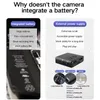 4K Full HD 1080P Mini-IP-Kamera XD WiFi-Nachtsichtkamera IR-CUT-Bewegungserkennung Sicherheits-Camcorder HD-Videorecorder