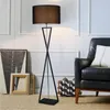 Floor Lamps Modern Tripod Design Led Lamp For Living Room Bedroom Beisde Light Remote Control Dim Study Standing Home Decoration