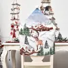 Christmas Decorations Covers Covers Santa Claus Hat Dinner Table Decor na dom domowy 2023