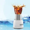 Portabottiglie da tavolo 1pc Bevanda Raffreddatore rapido Tazza Birra elettrica Bottiglia di vino Lattina Acqua Soda Portabevande Raffreddamento Tazza Bicchieri Strumento da viaggio DC 12V 221110