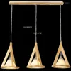 Pendant Lamps Modern Hanging Lamp LED Living Room Wood Loft Decor Lights Restaurant Japanese Reading Study Light Fixtures Art