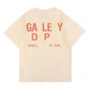 Мужские футболки Дизайнерские рубашки 2022 Галереи Mens Fashion Out Бренд Los Angeles Perting Print Hip Hop Fort Fort