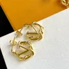 Designer Gold Bracelet Necklaces Set Fashion Letter Hoop Earrings Golden Bracelets For Women Mens Couple Necklace Woman Jewelry Luxury Classic Necklaces 2211113D