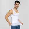 Heren lichaamsvormen heren shaper vest trimmer trainer modellering tops taille riem shapewear dunne strakke korset onzichtbare fitnesscontrole