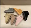 Ultra Mini Australië Platform Laarzen Tazz Slippers Vrouwen Winter Warme Sneeuw Lage Laars Slip-on Bont Enkel Snow Booties Maat 35-43 FENGfd