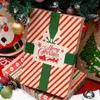 Gift Wrap Boxes Christmas Box Xmasshirt PresentsLids Treat Wrapping Large Holiday Bag Goodie Holders Kraft Party Clothes Small