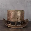 Berets 3 размера женские кожаные шляпы президент Lday Fedora Magic Flat Cosplay Pik Pie Caps