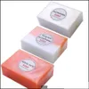 Handmade Soap 100G Handmade Kojic Acid Essential Oil Soap Deep Cleaning Whitening Face Body Skin Bleaching Glycerin Drop Delivery He Dh9Ud