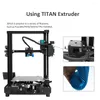Printers Tronxy 3D stampante XY-2 Pro Titan con targa Extrusder Edilizia 255x255x245mm Livellamento automatico per istruzione per principianti e casa