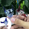 Smoking Accessories Herb Slide Colorful 14mm 18mm Male Female Glass Bowl Dog Bowls for water pipe Dab rig Bong