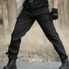Męskie spodnie 2022 Praca armii męskiej siły specjalne Trening Taktyczny luźne zużycie dżungli wojskowej kamuflażu spodnie