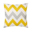 Pillow Nordic Yellow Geometric Linen Pillowcase 40 Living Room Sofa Decoration Cover 60 Home 50