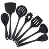 Bakningsverktyg 7 st verktyg Set silikon h￶gtemperaturmotst￥nd K￶ksredskap k￶ksredskap non stick